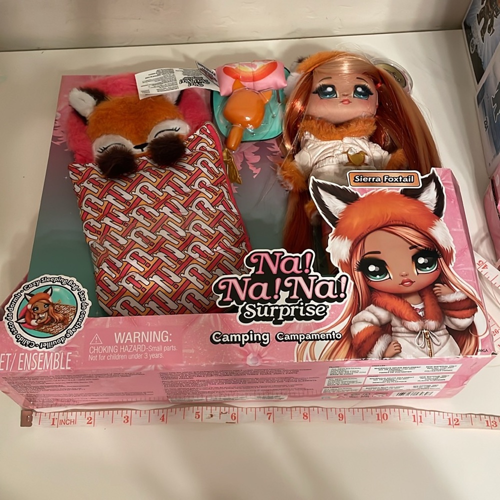 Na! Na! Na! Surprise Fox Camping Doll Set Sierra Foxtail New in Package. - Picture 6 of 10